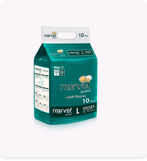 Marvel Adults Diapers Large 10 pieces