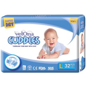 Velona Cuddles Diapers - Large 32 pieces